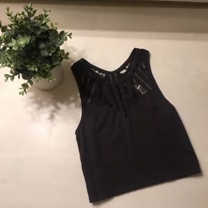 Express One Eleven Crop Top